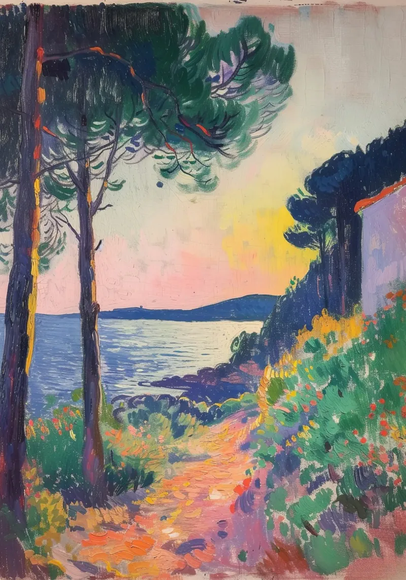Linee di vita nel paesaggio pellicola backlit da Nikis Art Studio