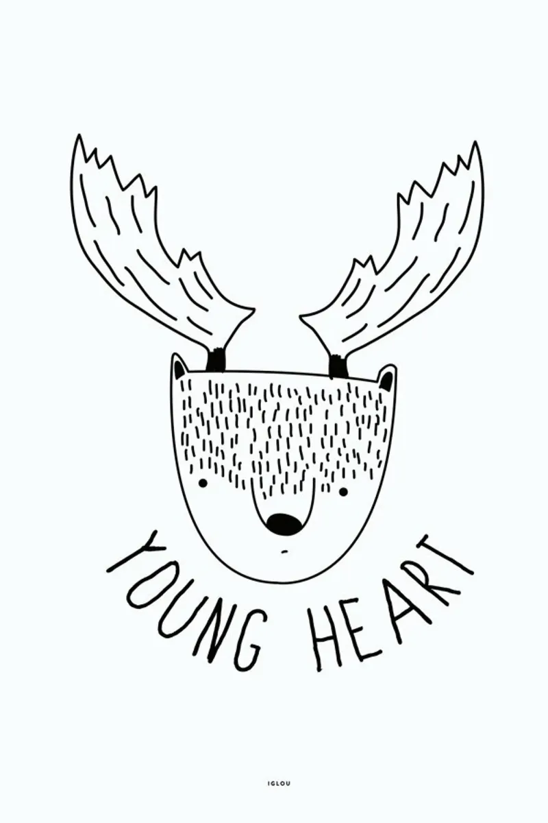 Young Heart carta hahnemühle da Iglou