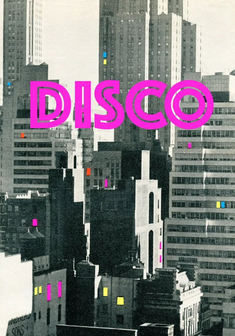 Discoteche a New York plexiglass da Cassia Beck Collage
