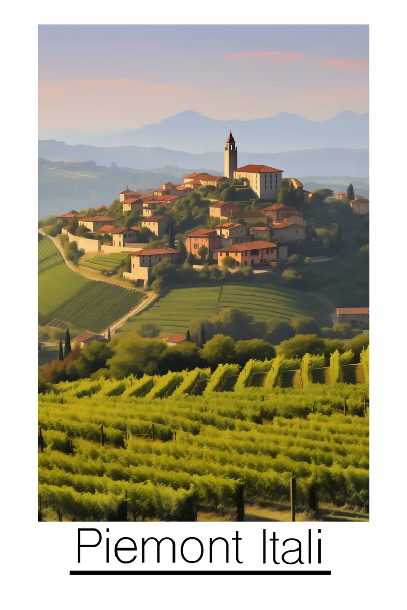Piemonte pittoresco carta hahnemühle da Carinaprint