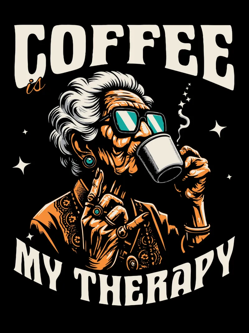 Il caffè è la mia terapia pellicola backlit da Gunawan Rb
