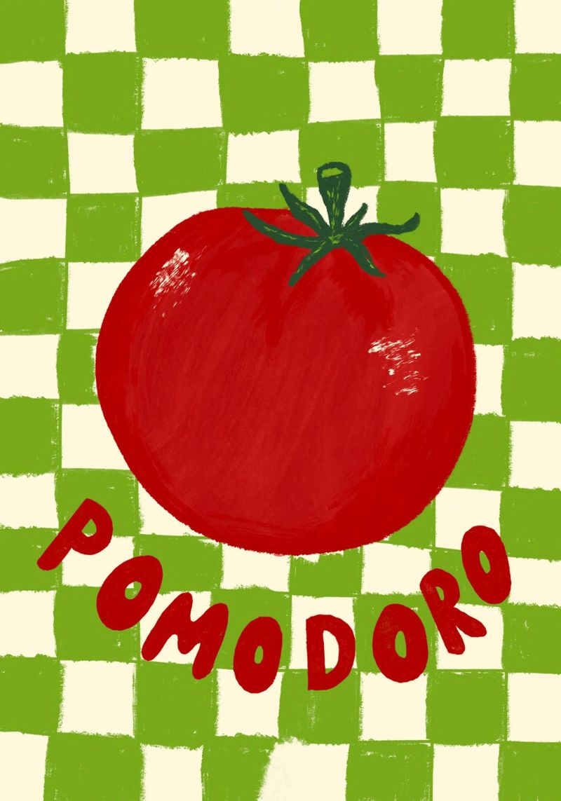 Pomodoro - Tomate Poster von Studio Dolci
