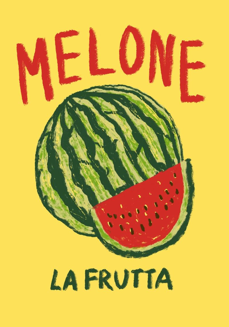 Melone Poster von Studio Dolci