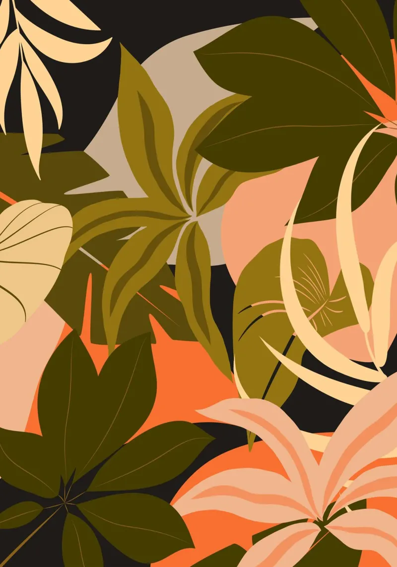 Jungle Abstract 23 hahnemühle by ThingDesign
