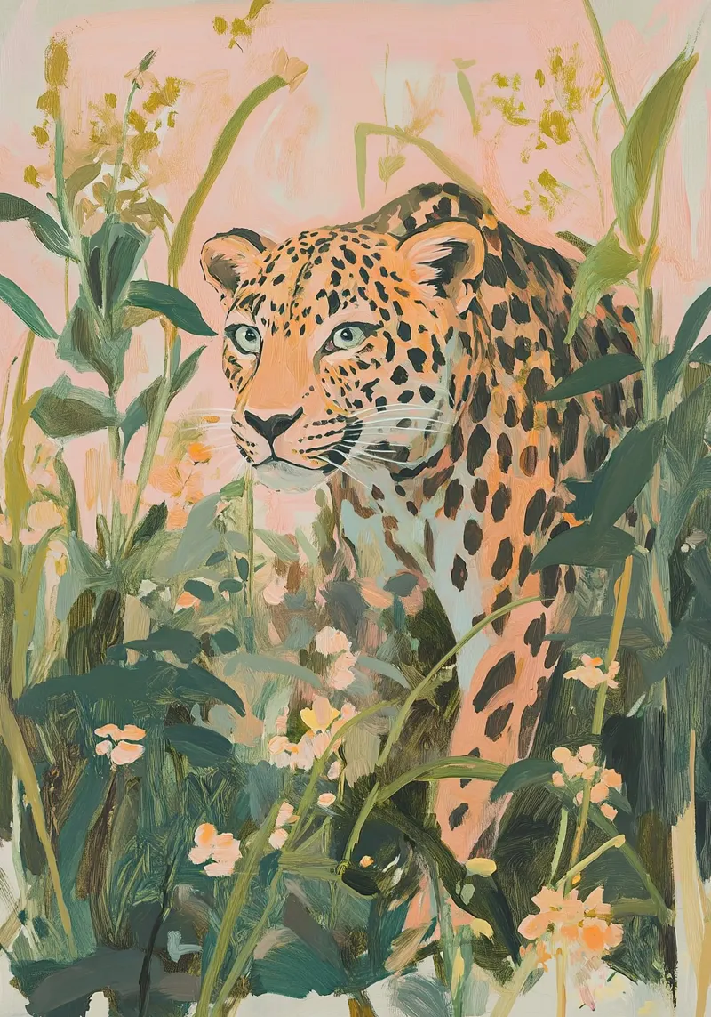 Leopardo pellicola backlit da Euphoria Theresa