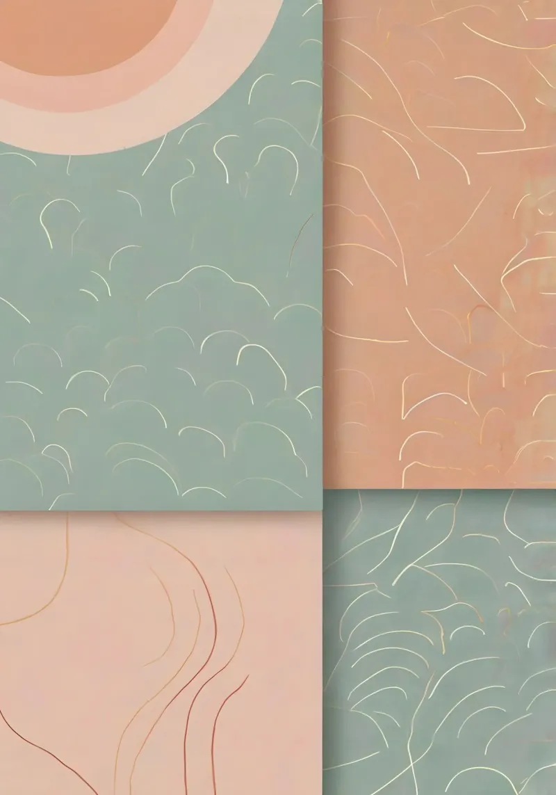 Abstract Pattern canvas by Charnwood Prints