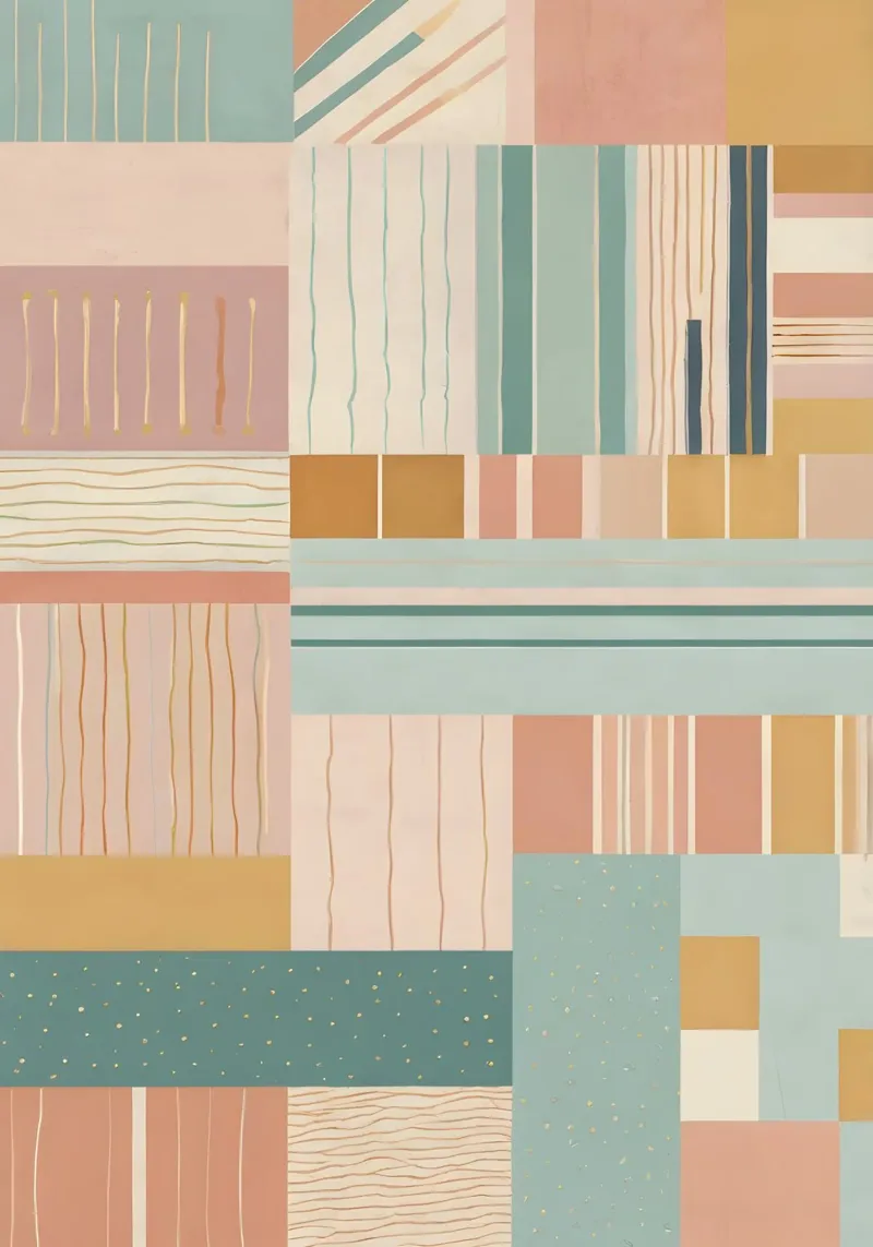 Abstract Pattern canvas by Charnwood Prints