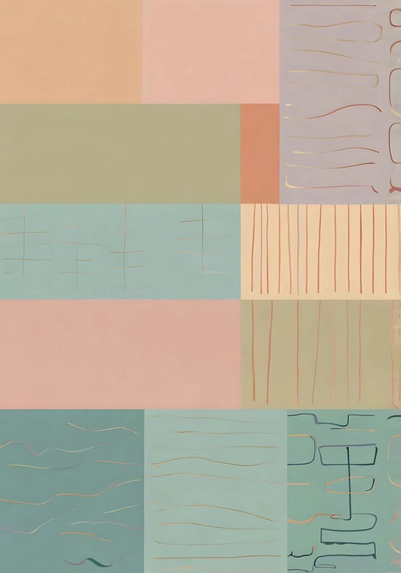 Abstract Pattern canvas by Charnwood Prints