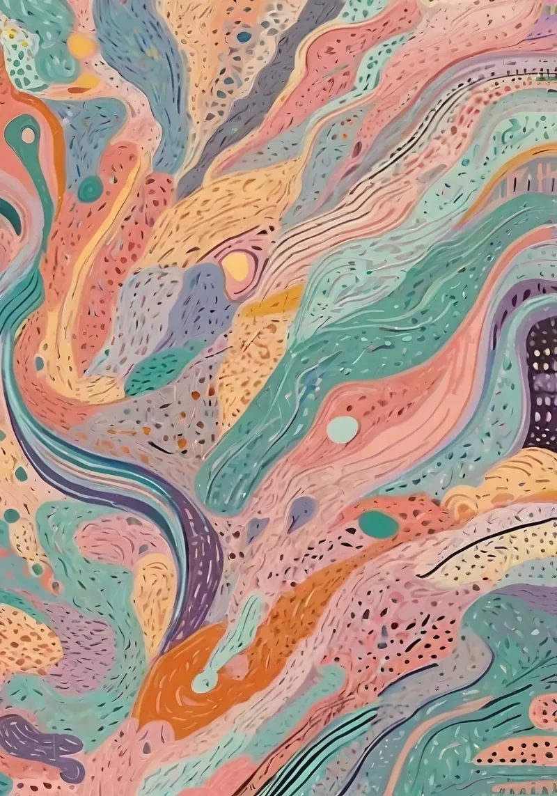 Abstract Pattern canvas by Charnwood Prints