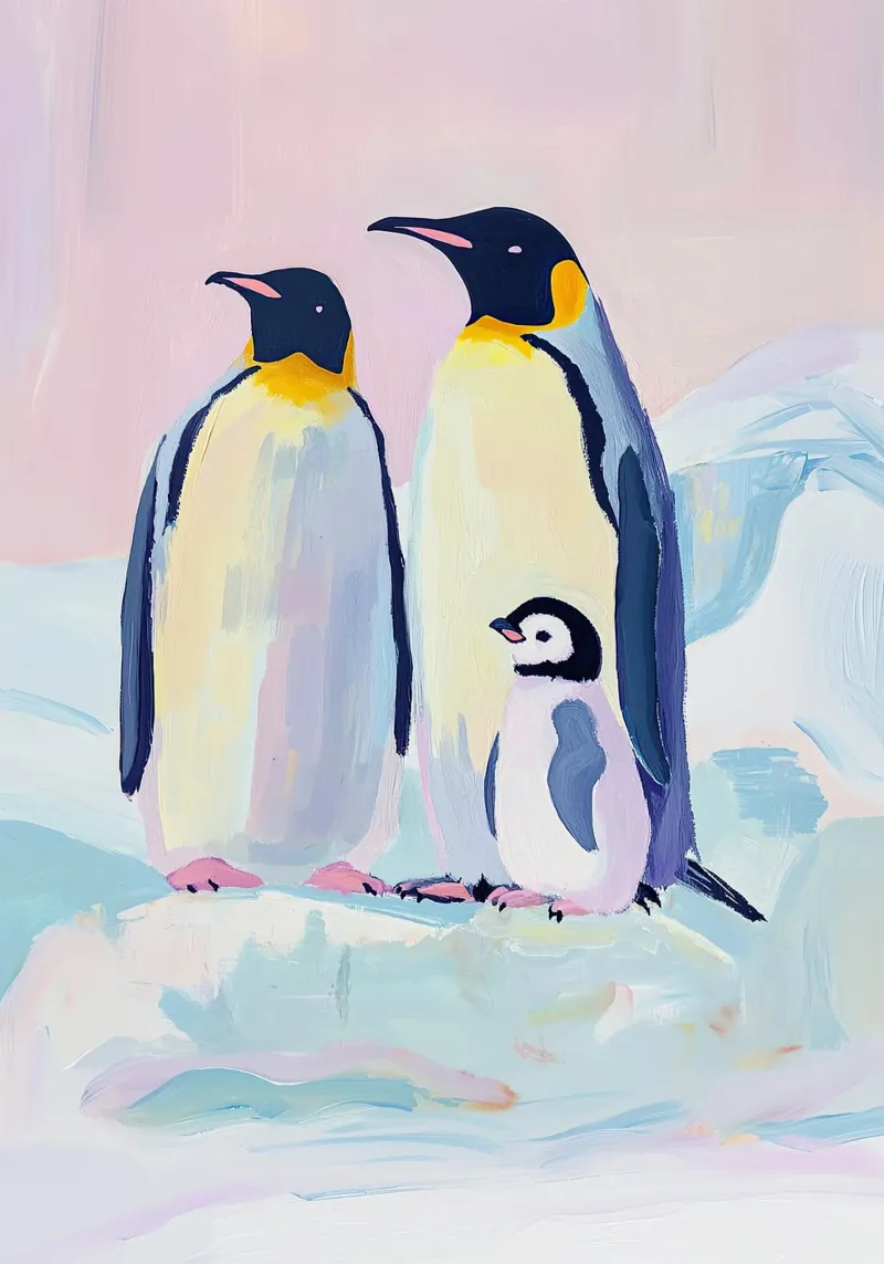 Pinguino pellicola backlit da Euphoria Theresa