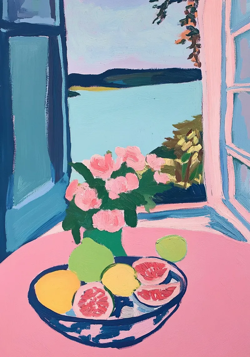 Open Window acrylic glass by Euphoria Theresa