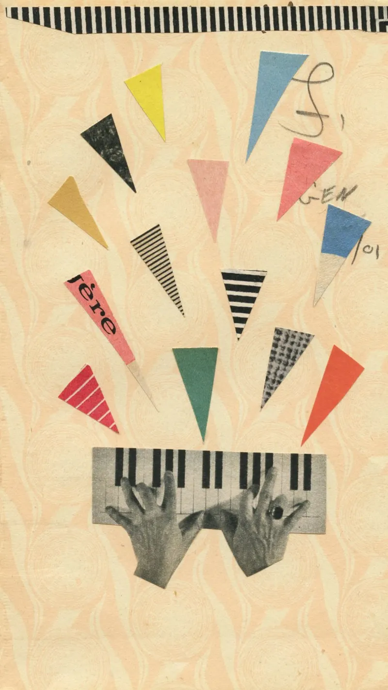 Jazz alluminio dibond da Cassia Beck Collage
