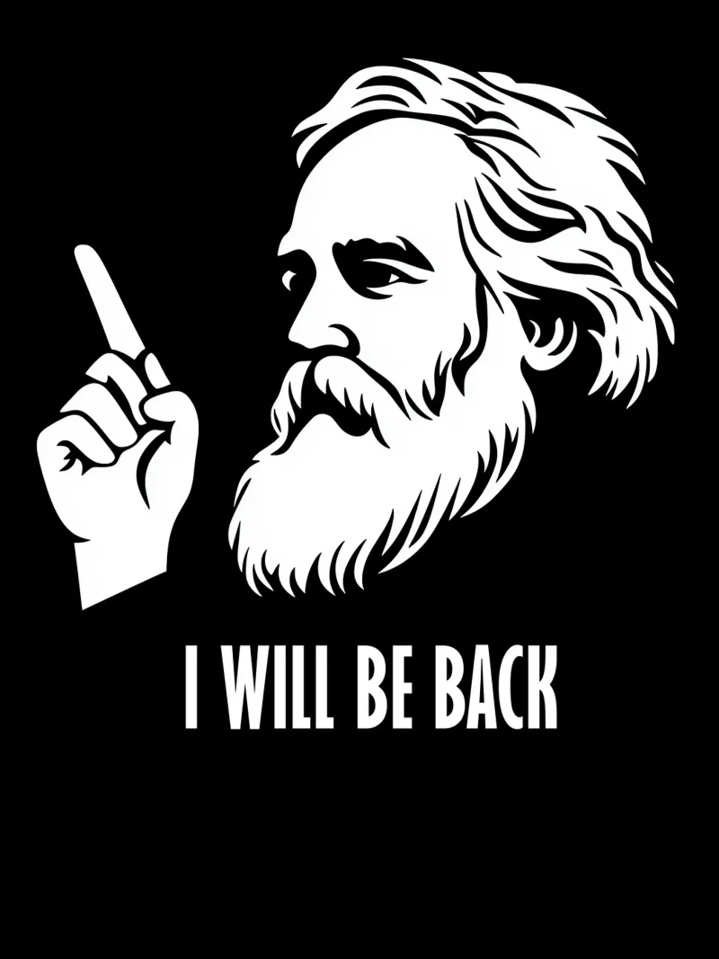 Karl Marx | Tornerò poster da Autofocus
