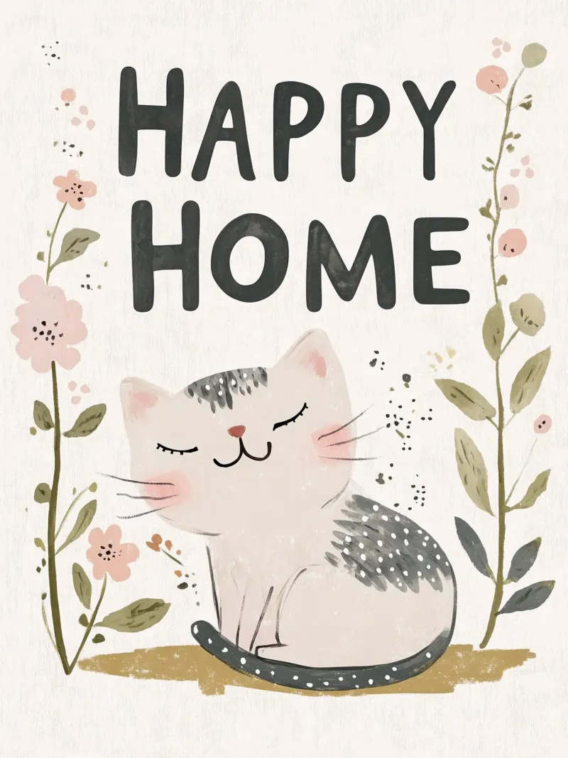 Happy Home No 2 pellicola backlit da treechild