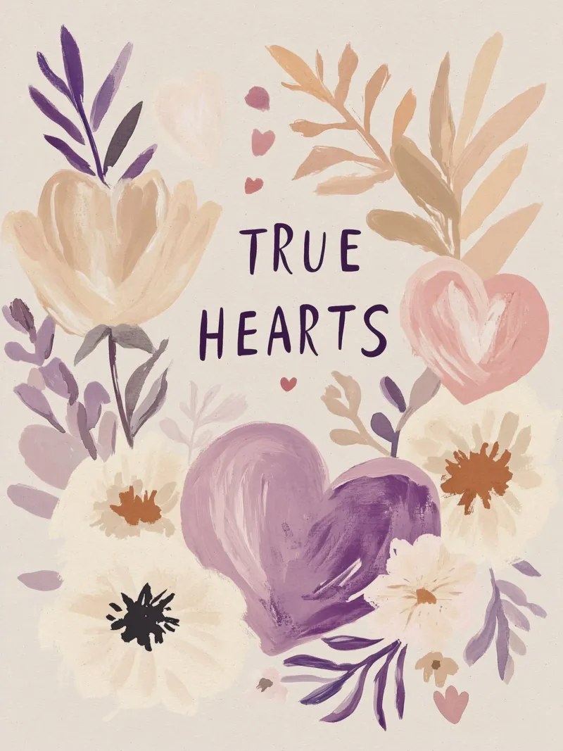 True Hearts No 2 pellicola backlit da treechild