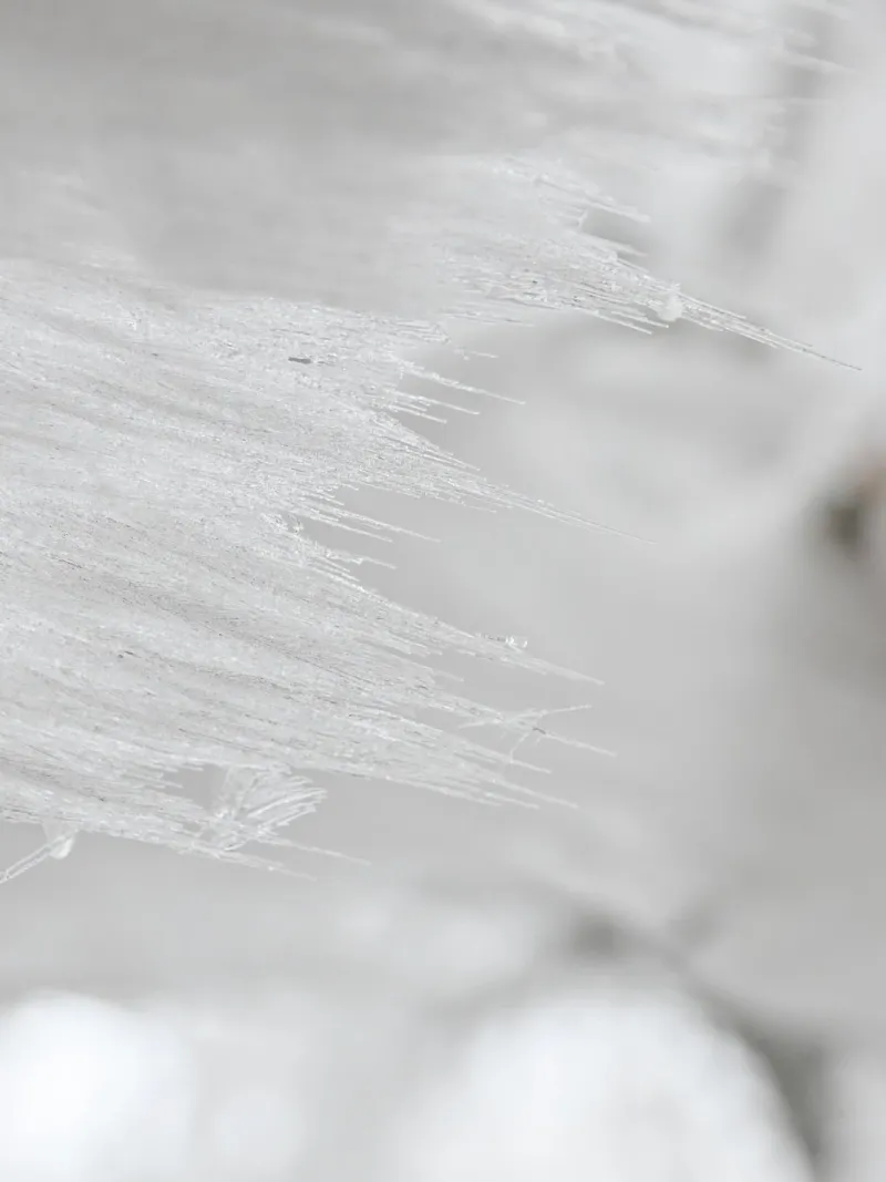 Frozen structures - Minimalist canvas by Whole©
