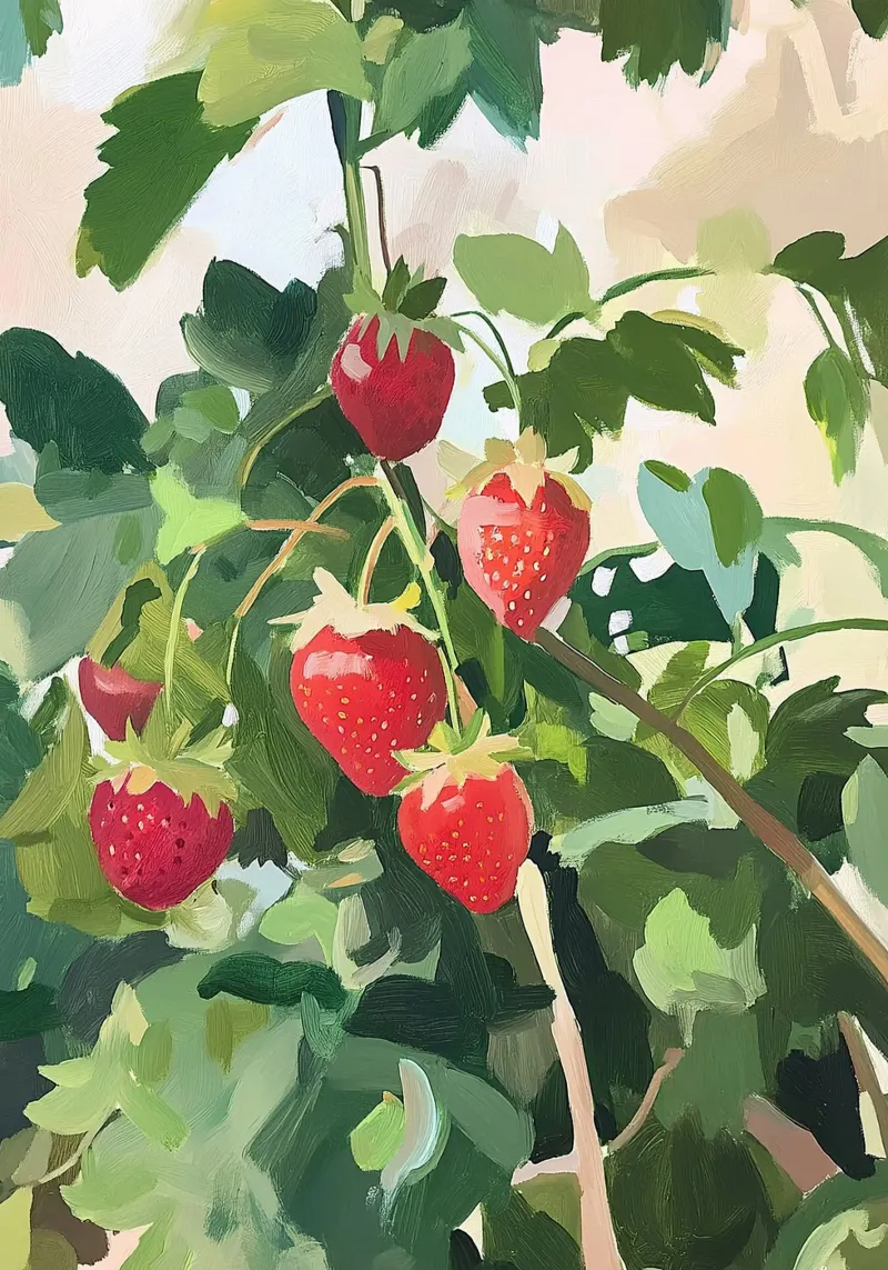 Fragole plexiglass da Euphoria Theresa