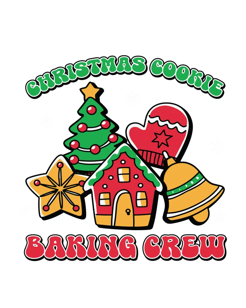 Christmas Cookie Baking Crew Forex-Platte von edsonramosart