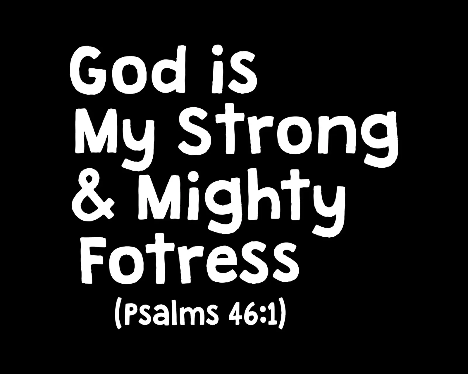 God is my strong and mighty fortress pellicola backlit da happieeagle