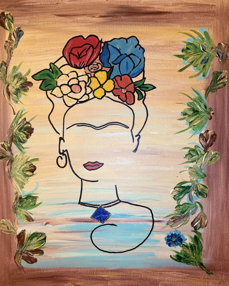 Ma Frida Kahlo pellicola backlit da Aliciavgz