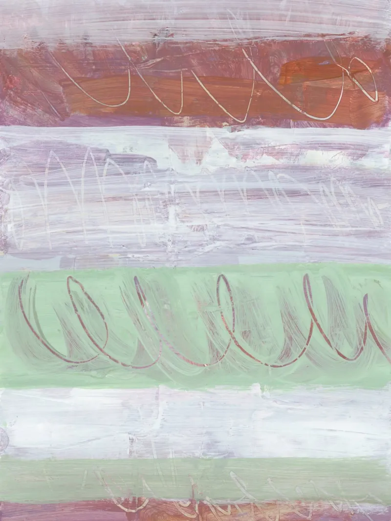 stripes & scribbles alluminio dibond da IRIS LEHNHARDT FINE ART