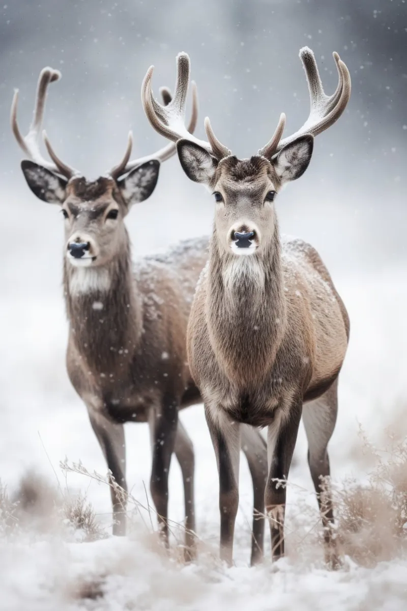 Two Deers pellicola backlit da treechild