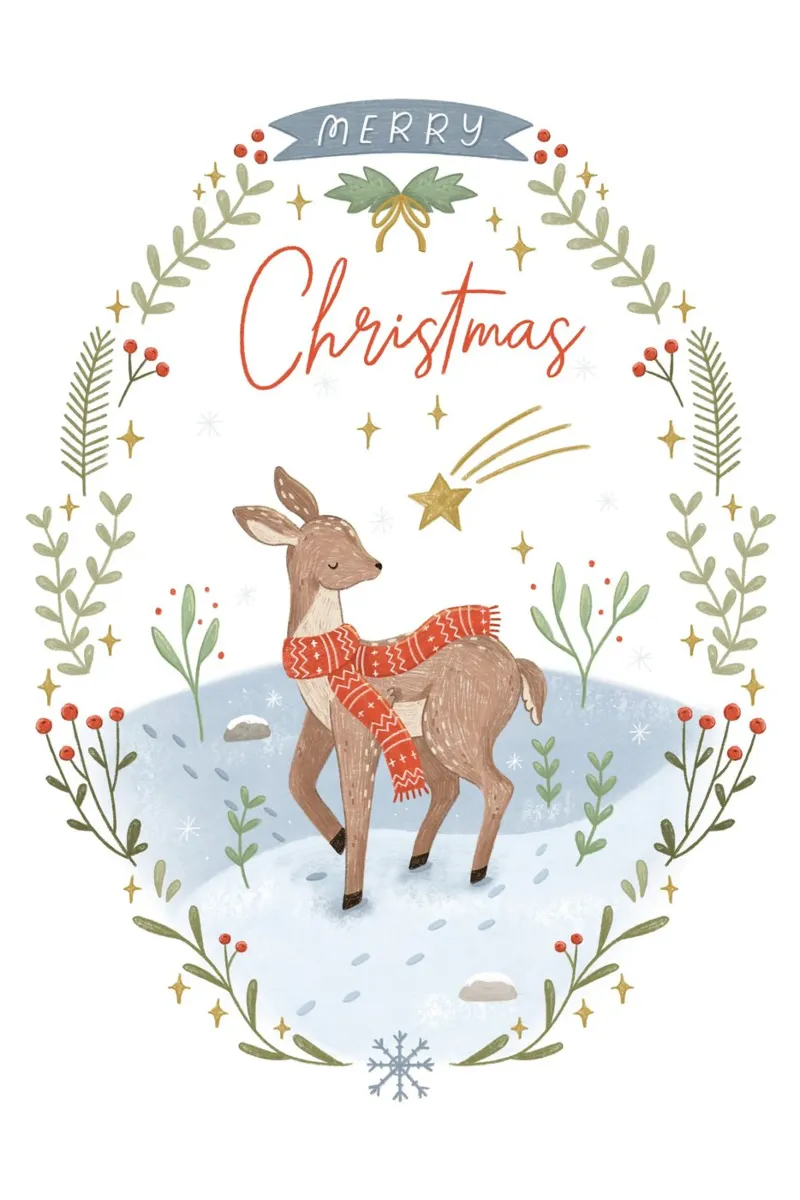 Anna Lunak - Buon Natale carta hahnemühle da The Artcircle
