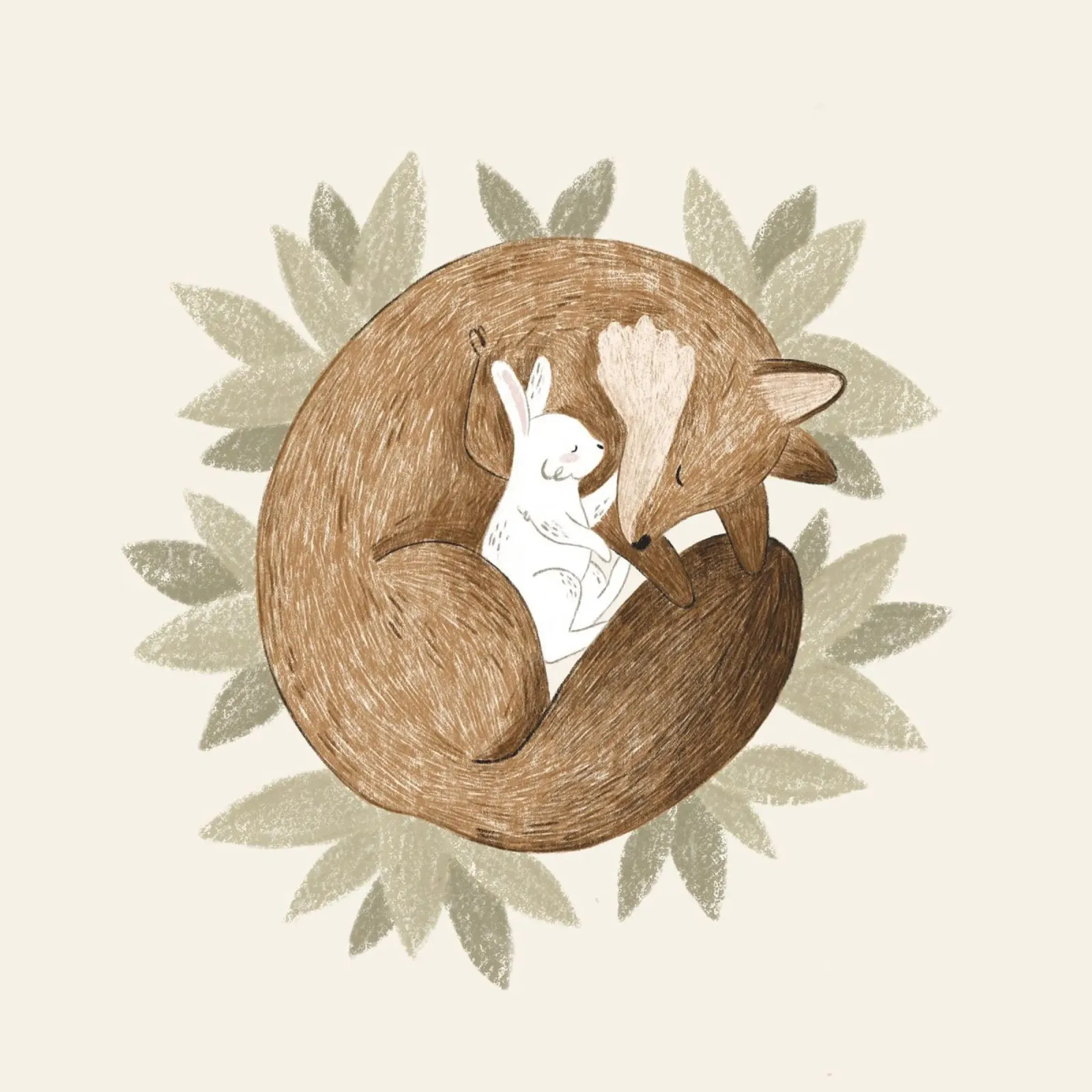 Anna Lunak - Fuchs und Hase pellicola backlit da The Artcircle
