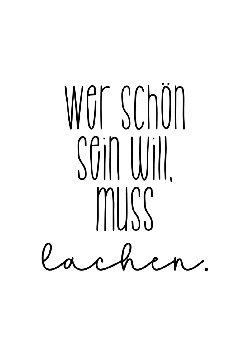Wer schön sein will backlit film by BAINAI QUOTES