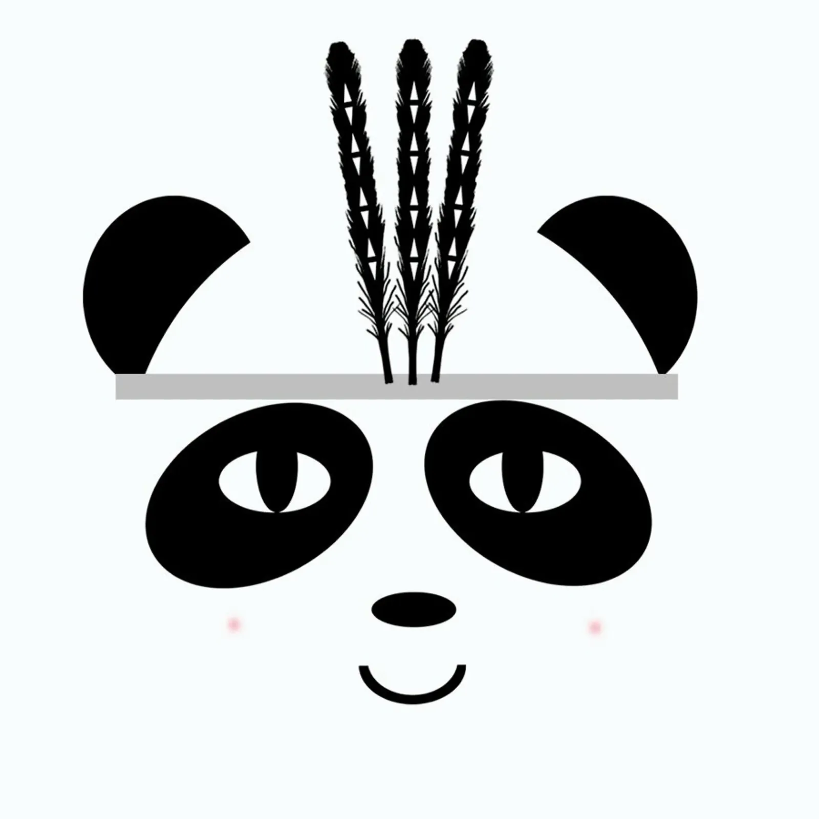 Panda pellicola backlit da Charlotte Winter