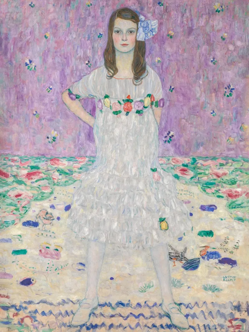Ritratto Mäda Primavesi, Gustav Klimt pellicola backlit da Carinaprint