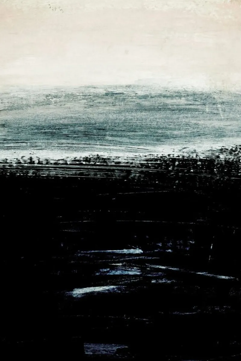 Minimalist Landscape 3 carta hahnemühle da IRIS LEHNHARDT FINE ART