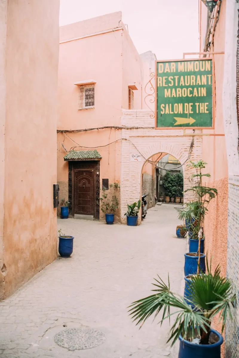 Marrakech Souks pellicola backlit da patiphotography