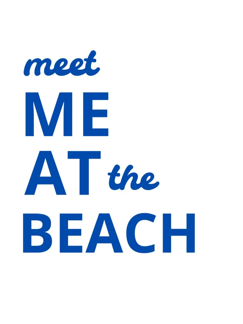 Meet me at the beach carta hahnemühle da ramosashop