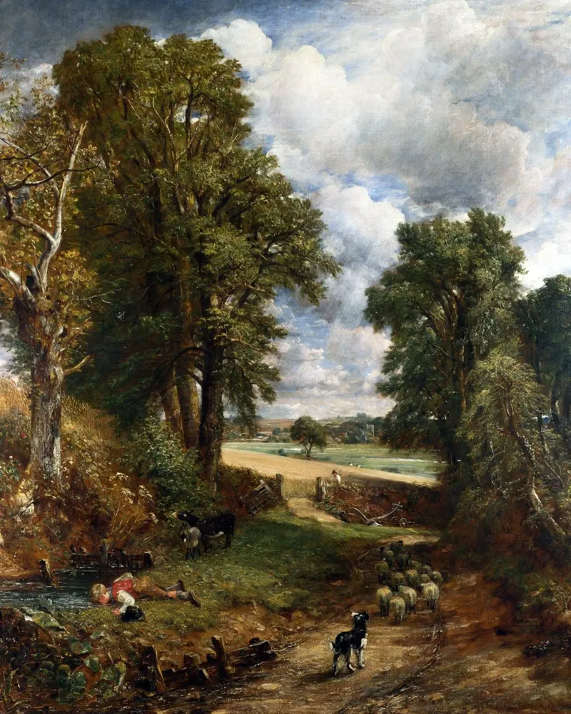 John Constable - Das Kornfeld Hahnemühle von William Store