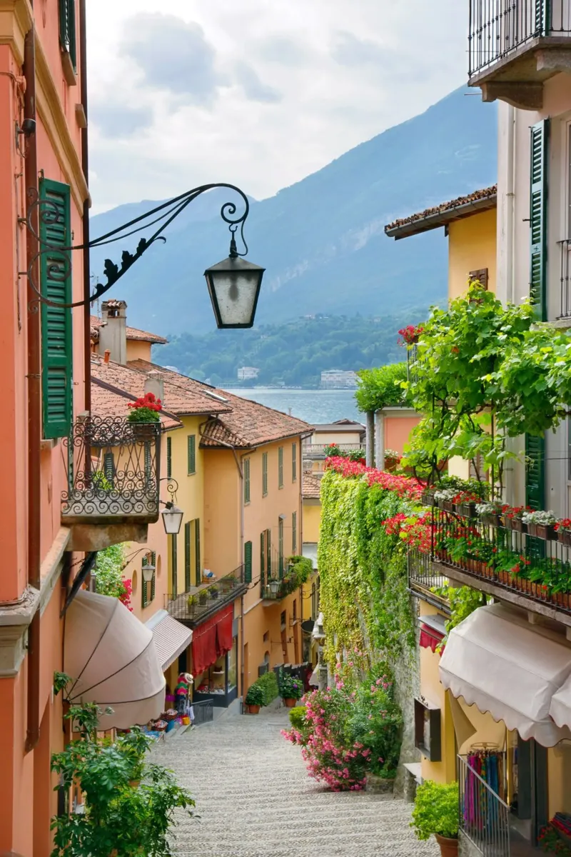 Lake Como Travel Photography, Italian Art, La dolce vita forex plate by TheTravelClub