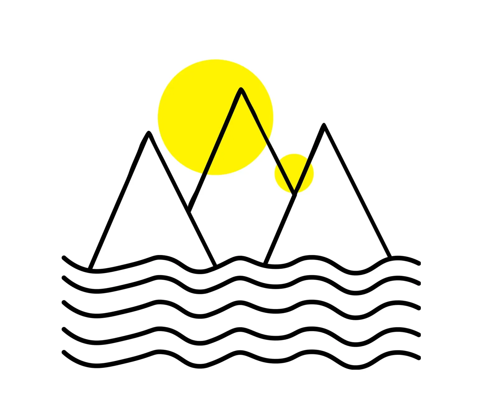 Mountains by the sea plexiglass da happieeagle