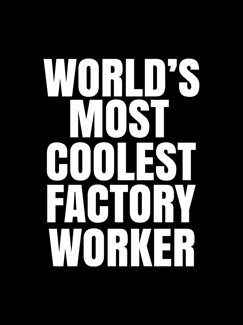 World's most coolest factory worker pellicola backlit da happieeagle