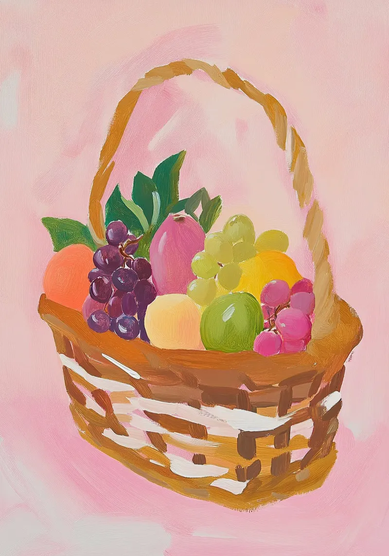 Cesto di frutta Cucina di frutta Preppy pellicola backlit da Euphoria Theresa