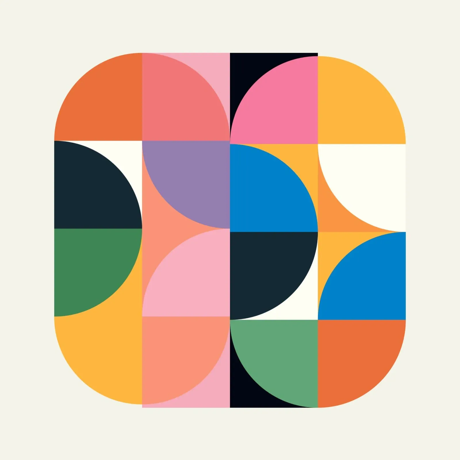 Modern Abstraction 10 canvas by Gaite