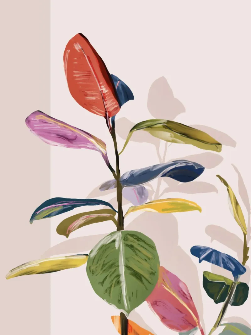 Pianta d'appartamento 6 pellicola backlit da ThingDesign