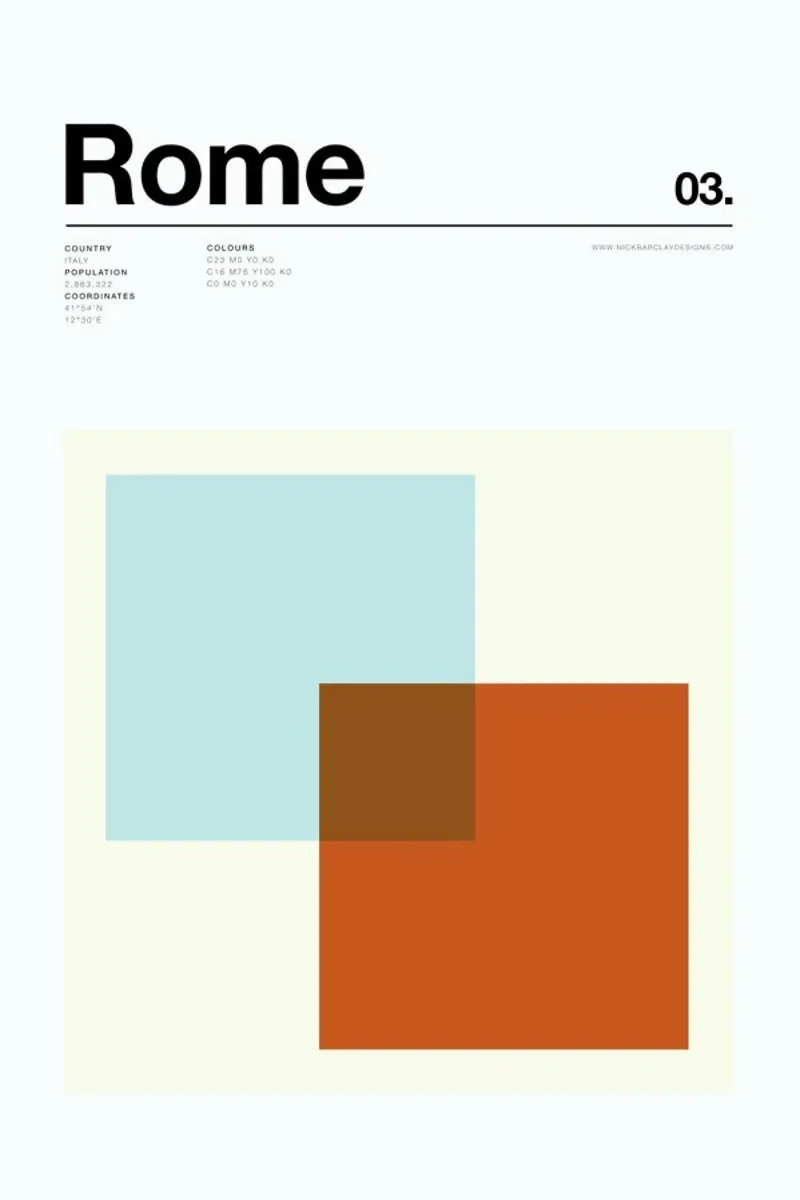 Rome poster da Nick Barclay