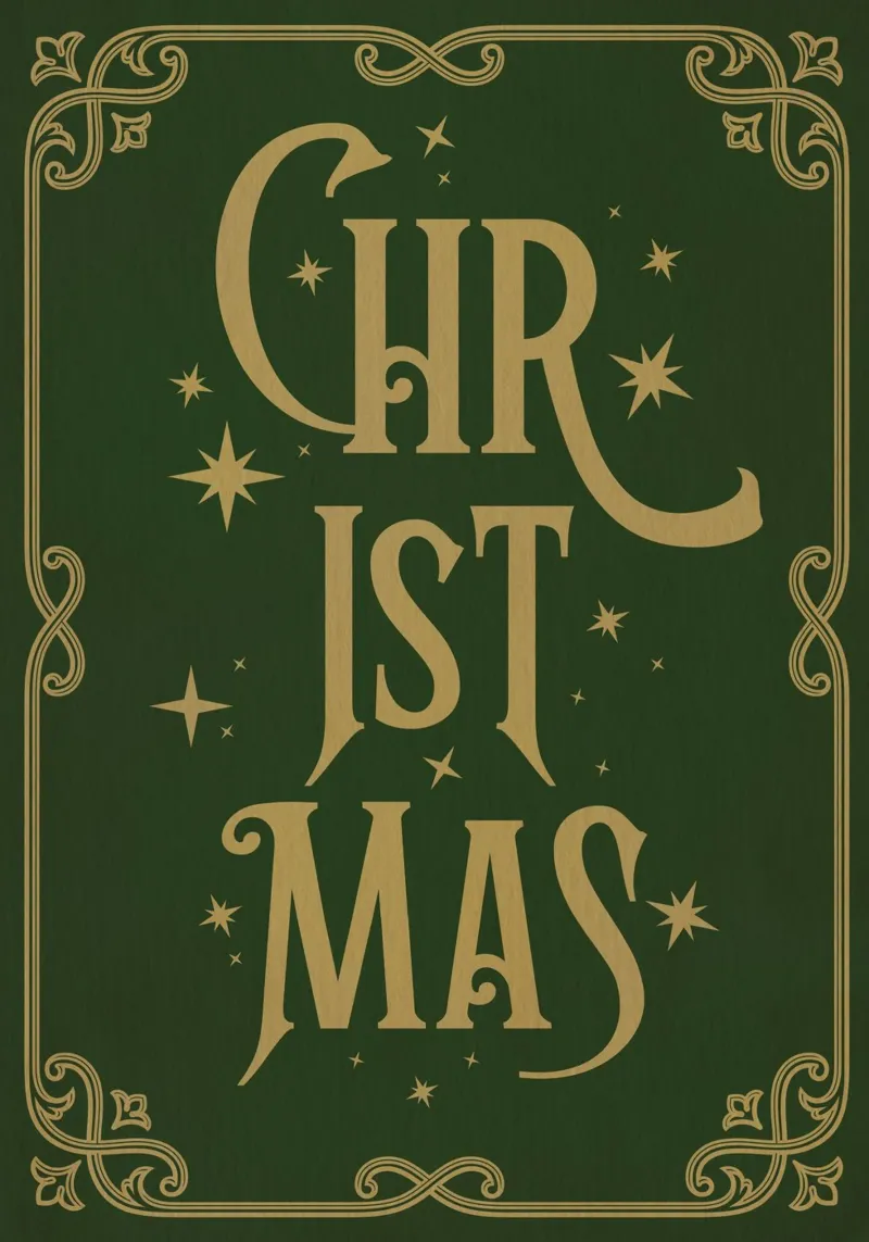 Christmas Hahnemühle von Luna & Noctua
