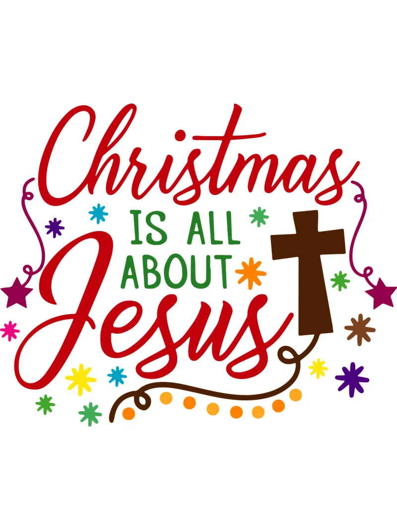 christmas is all about jesus acrylic glass by onefeelshop