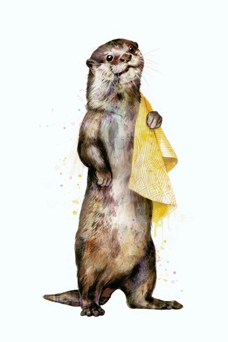 Otter poster da Laura Graves