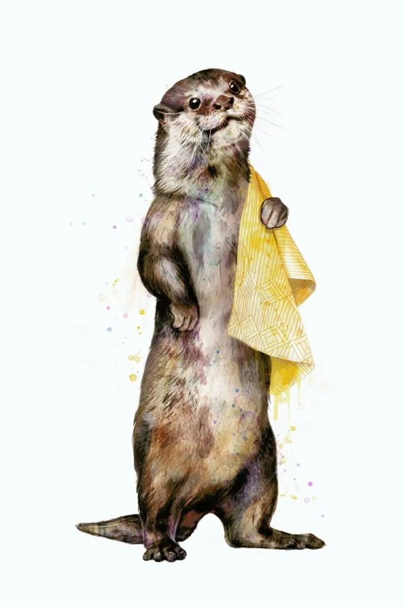 Otter poster da Laura Graves
