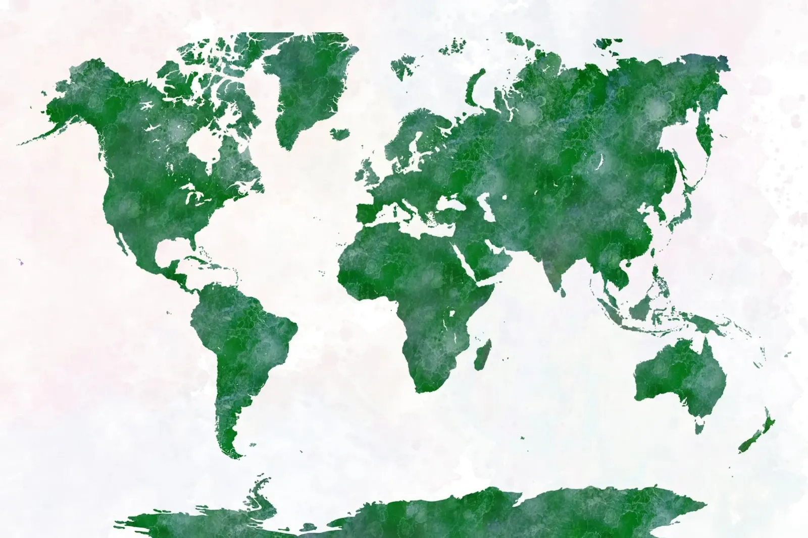 Mappa del mondo ad acquerello pellicola backlit da 🎁 ARTVI-SHOP