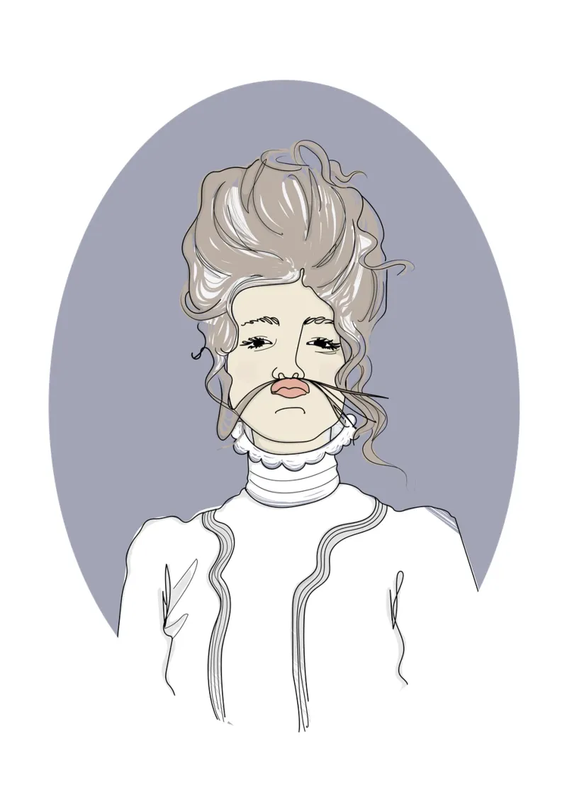 Victorian Vivvi canvas by Christina Heitmann