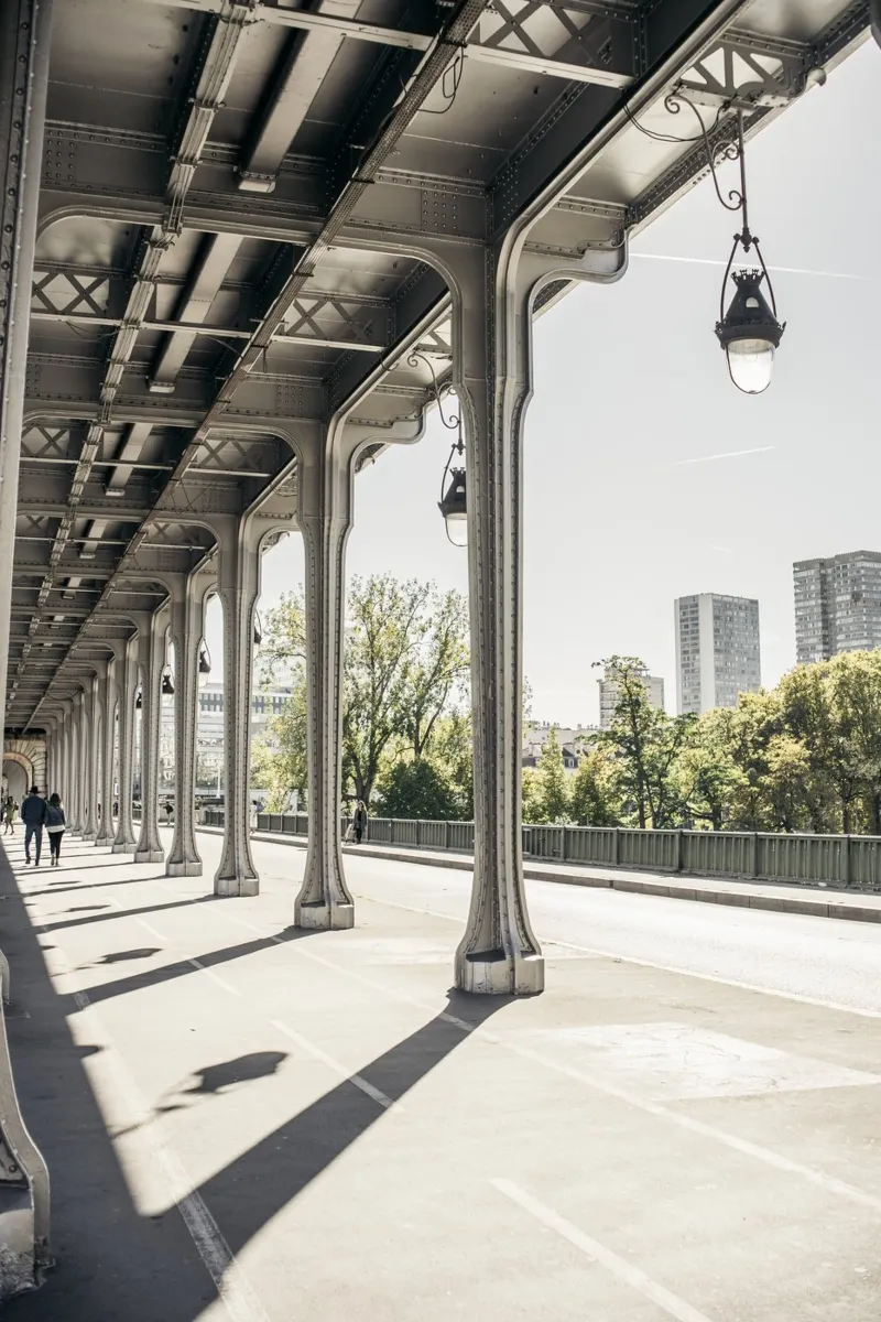 Pont de Bir-Hakeim alluminio dibond da patiphotography