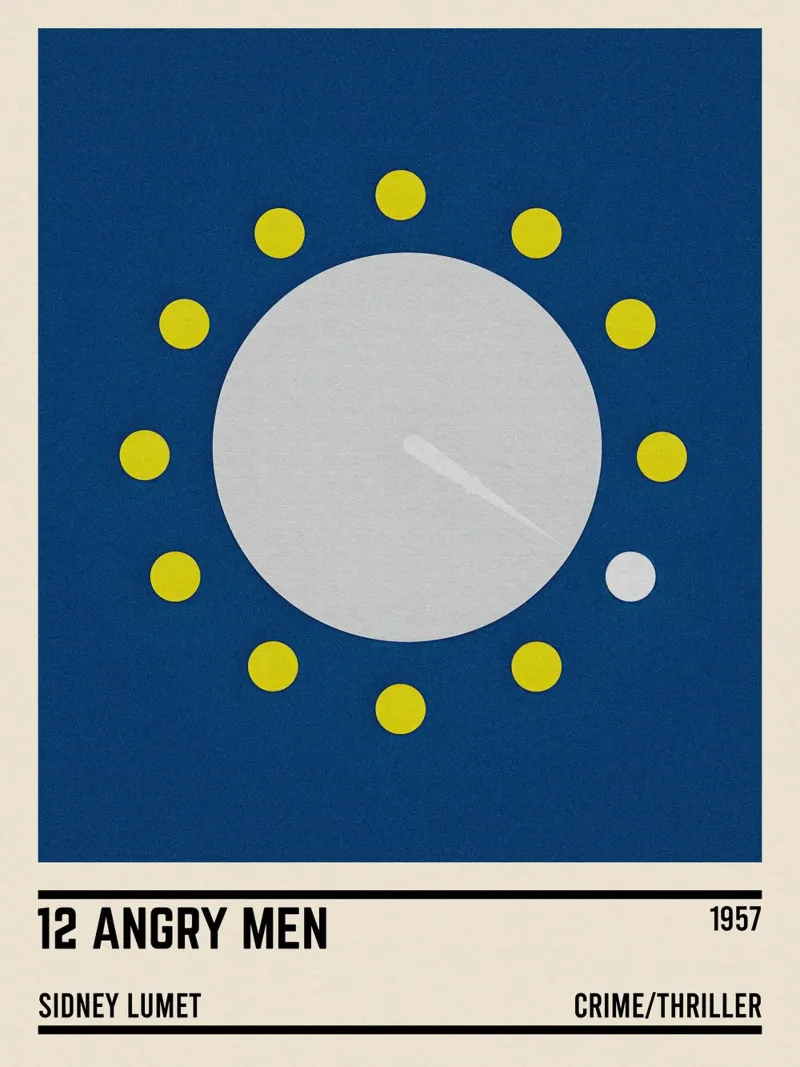 12 Angry Men pellicola backlit da TheArtstudio